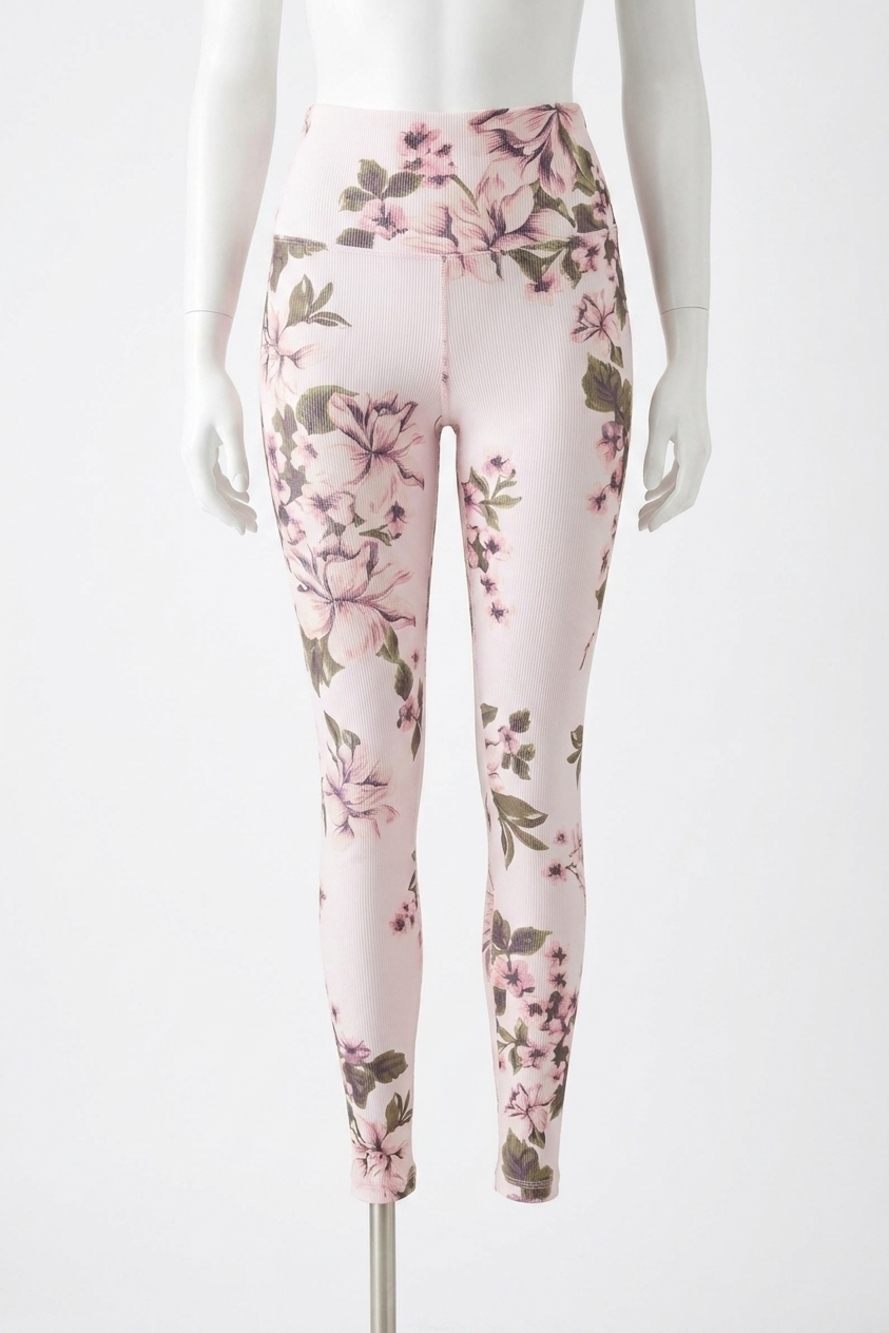 NEW BEACH RIOT piper legging in pink floral